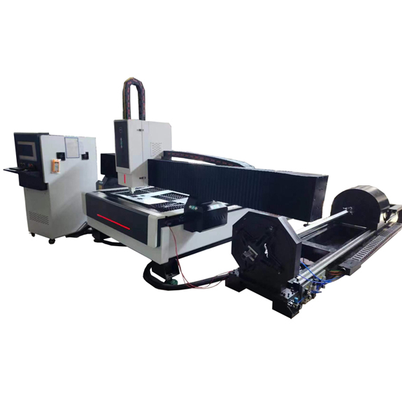 CML-1530  Steel Plate Fiber Laser Cutter With Rotary Device